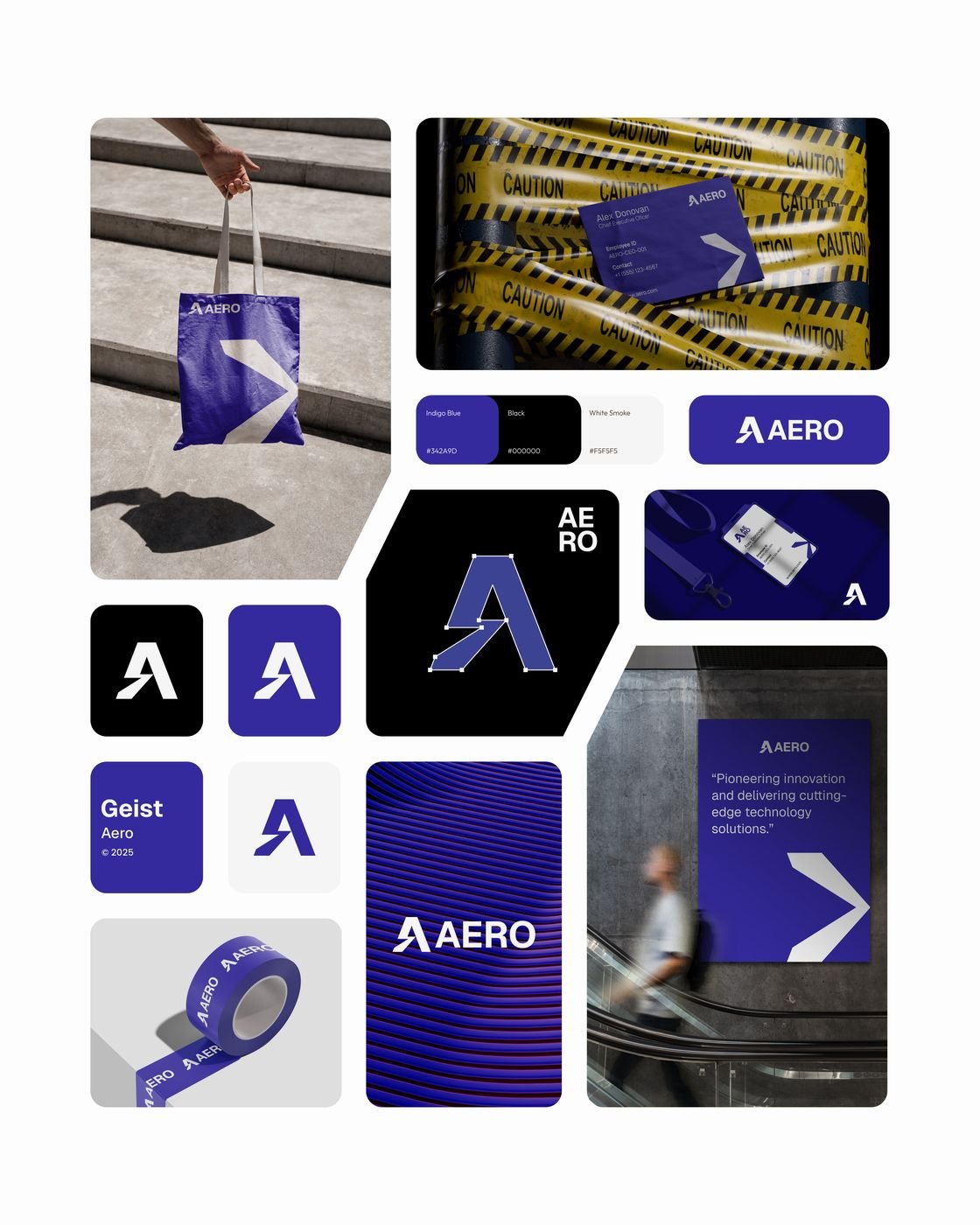 Aero brand identity, image 1