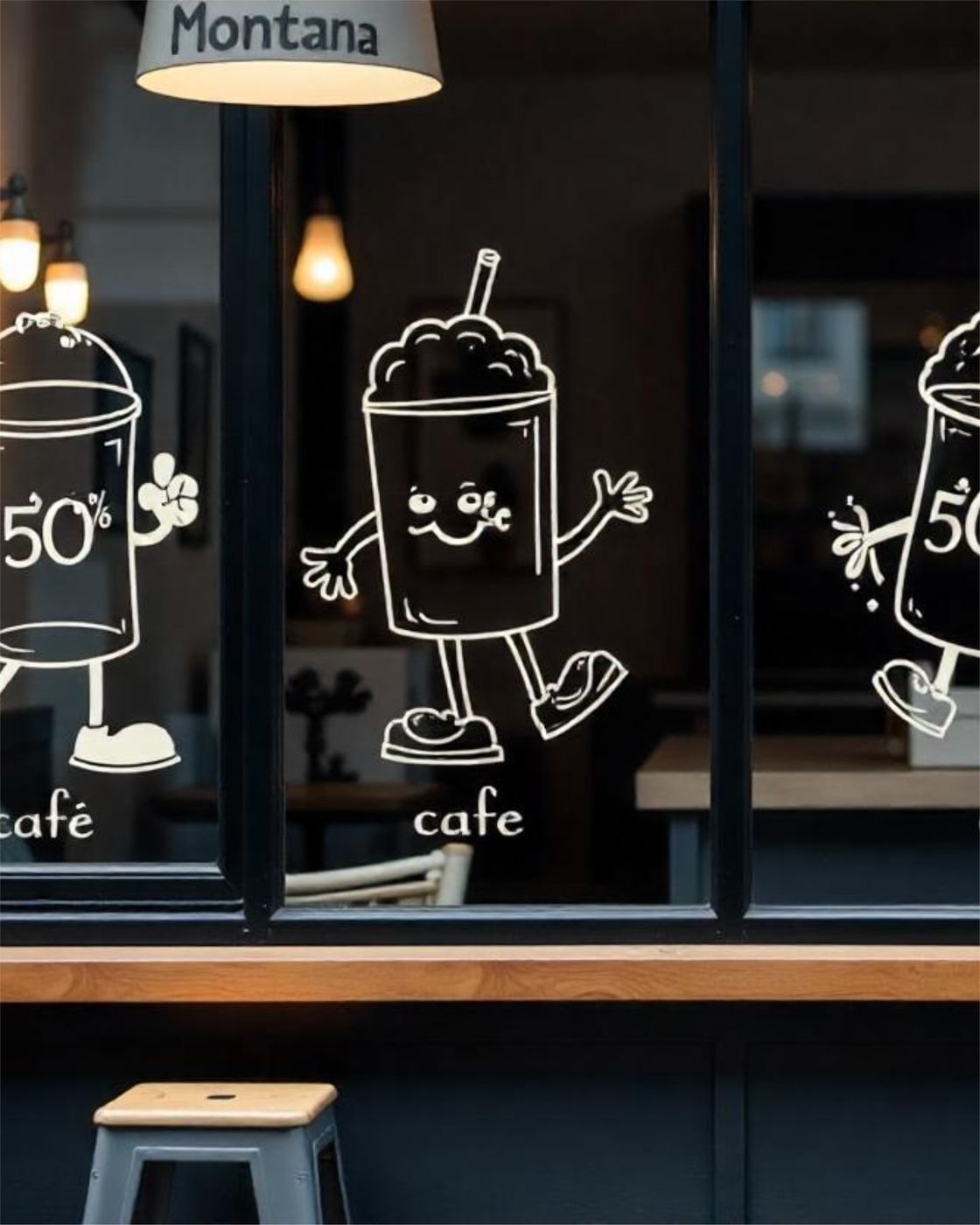 Montana Café brand identity, image 4
